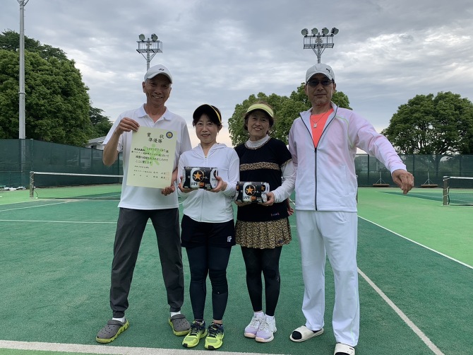 ベテラン準優勝